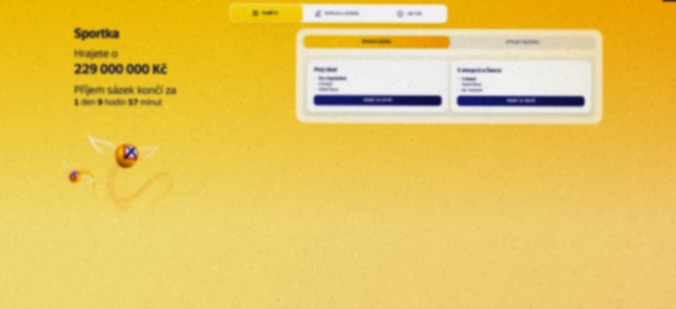 Sportka online kurzy živě