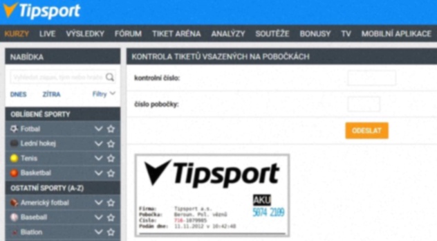Seriózní www tipsport kurzy recenze